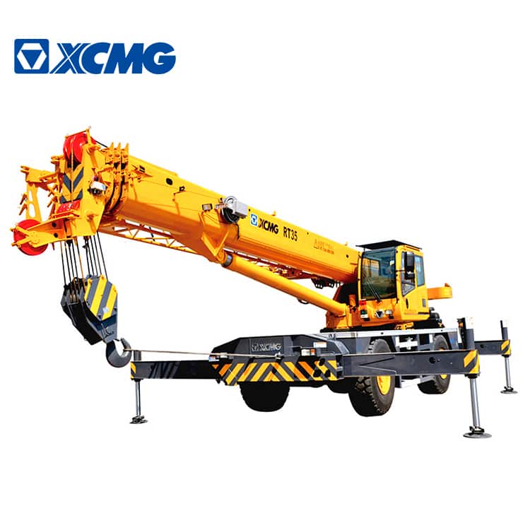 XCMG Official 35 Ton Rough Terrain Hydraulic Crane RT35 China New Mini Rough Terrain Crane for Sale